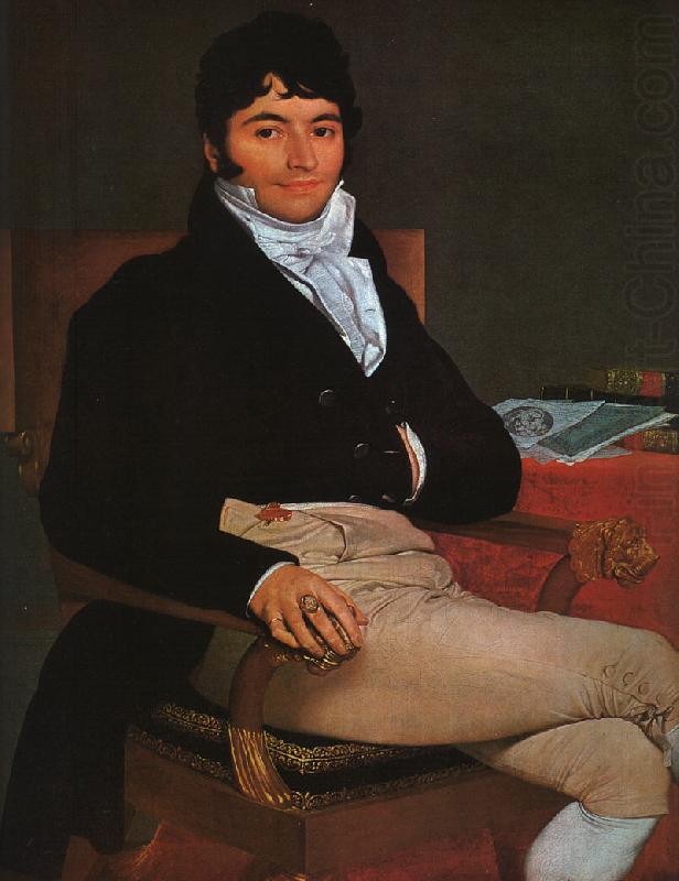 Jean-Auguste Dominique Ingres Portrait of M.Philibert Riviere china oil painting image